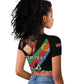 Personalized Eritrea Martyrs Day Raglan Cropped T shirt Candlelight Vigil Remembering Our Heroes