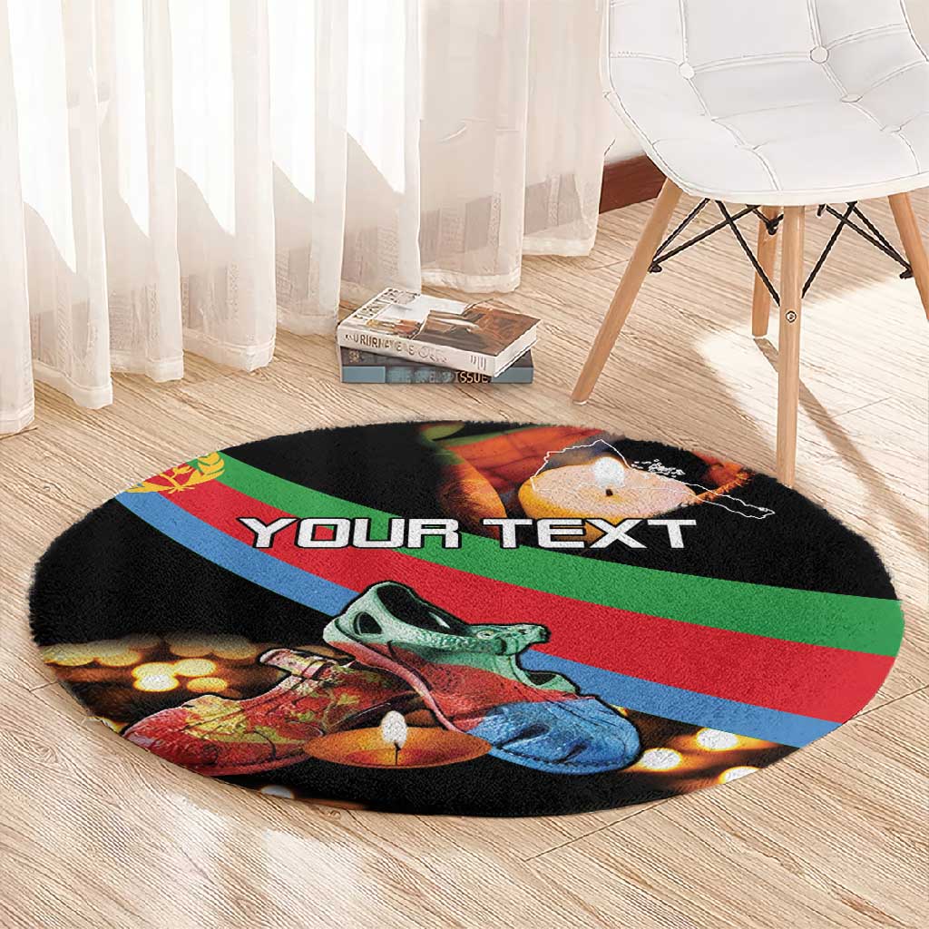 Personalized Eritrea Martyrs Day Round Carpet Candlelight Vigil Remembering Our Heroes