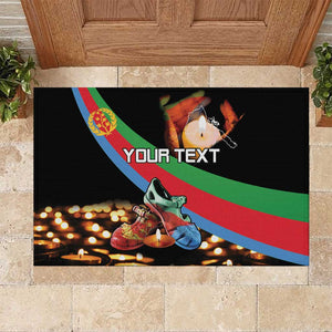 Personalized Eritrea Martyrs Day Rubber Doormat Candlelight Vigil Remembering Our Heroes