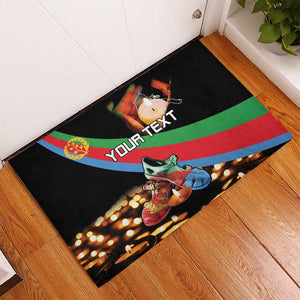 Personalized Eritrea Martyrs Day Rubber Doormat Candlelight Vigil Remembering Our Heroes
