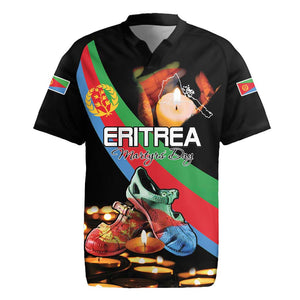 Personalized Eritrea Martyrs Day Rugby Jersey Candlelight Vigil Remembering Our Heroes