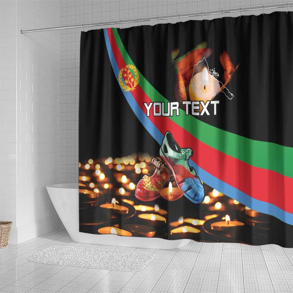 Personalized Eritrea Martyrs Day Shower Curtain Candlelight Vigil Remembering Our Heroes