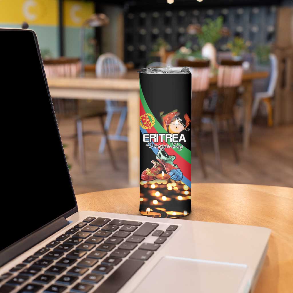 Personalized Eritrea Martyrs Day Skinny Tumbler Candlelight Vigil Remembering Our Heroes