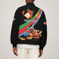 Personalized Eritrea Martyrs Day Sleeve Zip Bomber Jacket Candlelight Vigil Remembering Our Heroes