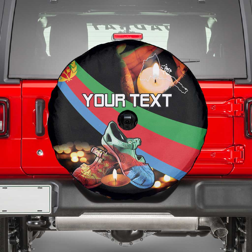 Personalized Eritrea Martyrs Day Spare Tire Cover Candlelight Vigil Remembering Our Heroes