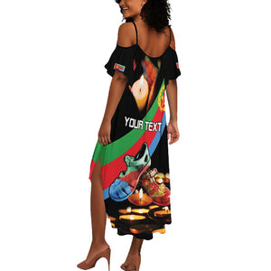 Personalized Eritrea Martyrs Day Summer Maxi Dress Candlelight Vigil Remembering Our Heroes