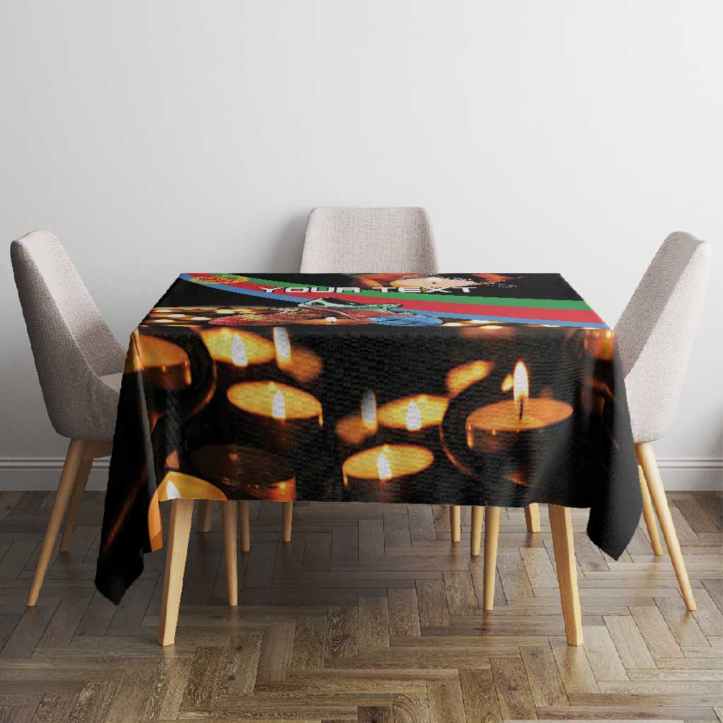 Personalized Eritrea Martyrs Day Tablecloth Candlelight Vigil Remembering Our Heroes