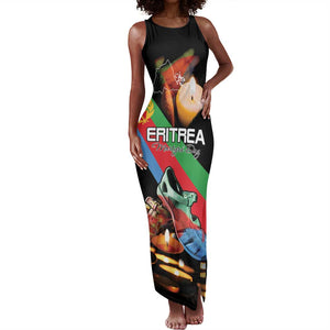 Personalized Eritrea Martyrs Day Tank Maxi Dress Candlelight Vigil Remembering Our Heroes