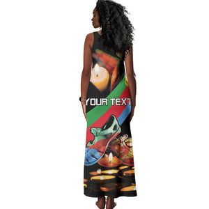 Personalized Eritrea Martyrs Day Tank Maxi Dress Candlelight Vigil Remembering Our Heroes