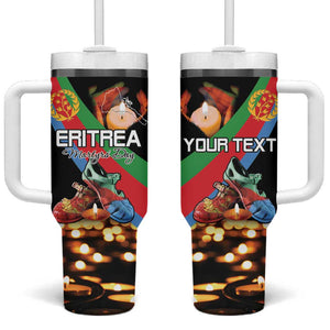 Personalized Eritrea Martyrs Day Tumbler With Handle Candlelight Vigil Remembering Our Heroes