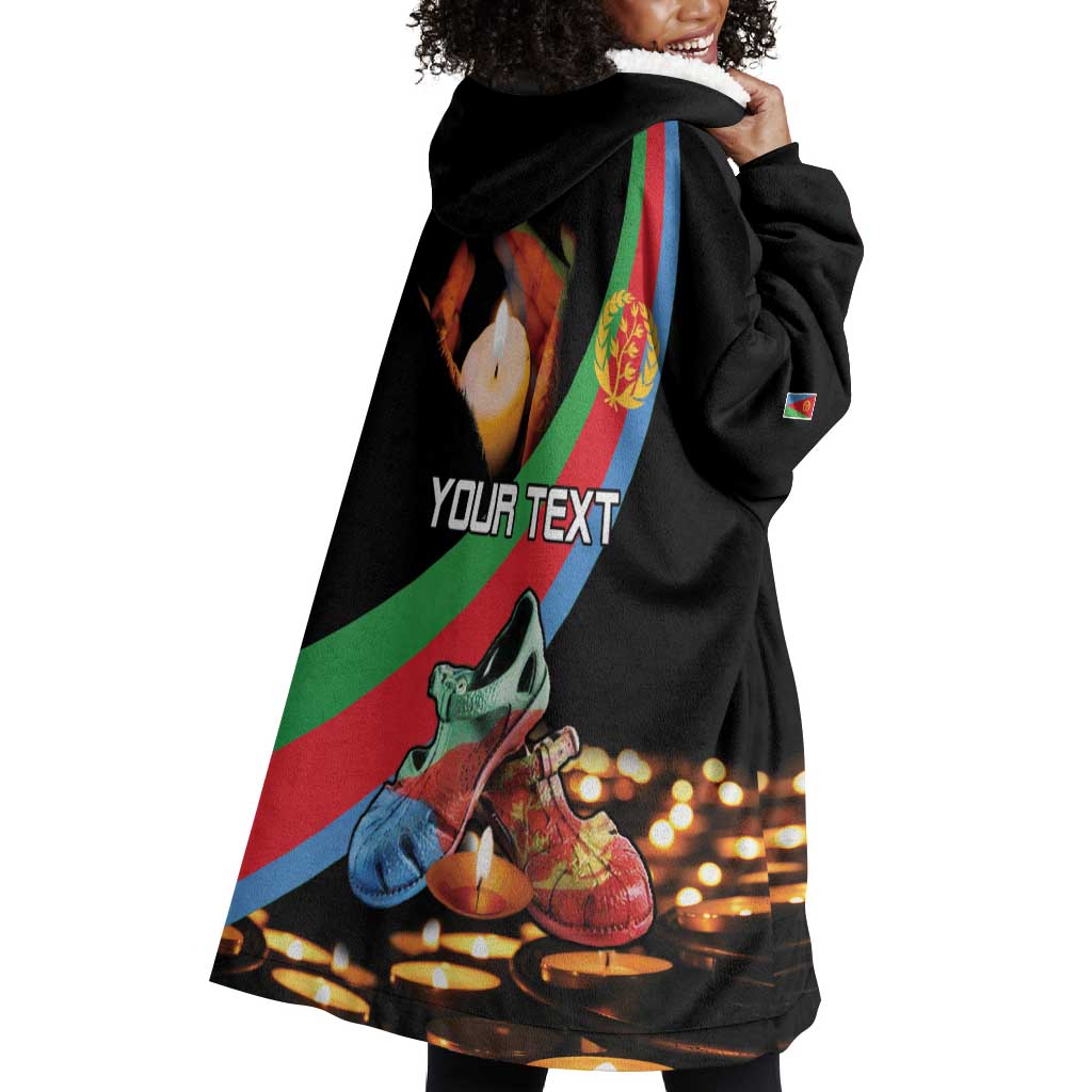 Personalized Eritrea Martyrs Day Wearable Blanket Hoodie Candlelight Vigil Remembering Our Heroes