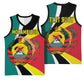 Personalized Mozambique Independence Day Basketball Jersey Coat Of Arms - Flag Style - African Pride