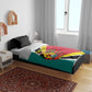 Personalized Mozambique Independence Day Bedding Set Coat Of Arms - Flag Style