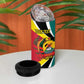Personalized Mozambique Independence Day 4 in 1 Can Cooler Tumbler Coat Of Arms - Flag Style