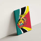 Personalized Mozambique Independence Day Canvas Wall Art Coat Of Arms - Flag Style