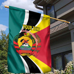 Personalized Mozambique Independence Day Garden Flag Coat Of Arms - Flag Style