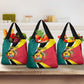 Personalized Mozambique Independence Day Grocery Bag Coat Of Arms - Flag Style