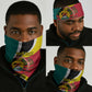 Personalized Mozambique Independence Day Neck Gaiter Coat Of Arms - Flag Style LT15