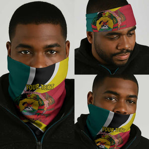 Personalized Mozambique Independence Day Neck Gaiter Coat Of Arms - Flag Style LT15