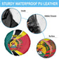 Personalized Mozambique Independence Day Spare Tire Cover Coat Of Arms - Flag Style