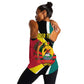 Personalized Mozambique Independence Day Women Racerback Tank Coat Of Arms - Flag Style