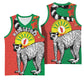 Happy Madagasikara Independence Day Basketball Jersey Ring-Tailed Lemur With Seal - African Pride