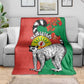 Happy Madagasikara Independence Day Blanket Ring-Tailed Lemur With Seal