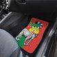 Happy Madagasikara Independence Day Car Mats Ring-Tailed Lemur With Seal