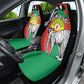 Happy Madagasikara Independence Day Car Seat Cover Ring-Tailed Lemur With Seal
