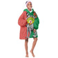 Happy Madagasikara Independence Day Kid Wearable Blanket Hoodie Ring-Tailed Lemur With Seal