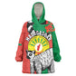 Happy Madagasikara Independence Day Kid Wearable Blanket Hoodie Ring-Tailed Lemur With Seal