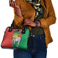 Happy Madagasikara Independence Day Shoulder Handbag Ring-Tailed Lemur With Seal
