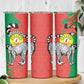 Happy Madagasikara Independence Day Skinny Tumbler Ring-Tailed Lemur With Seal
