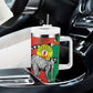 Happy Madagasikara Independence Day Tumbler With Handle Ring-Tailed Lemur With Seal