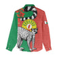 Happy Madagasikara Independence Day Women Casual Shirt Ring-Tailed Lemur With Seal