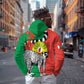 Happy Madagasikara Independence Day Zip Hoodie Ring-Tailed Lemur With Seal