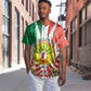 Personalized Madagasikara Baseball Jersey Seal With Poinciana