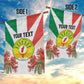 Personalized Madagasikara Garden Flag Seal With Poinciana