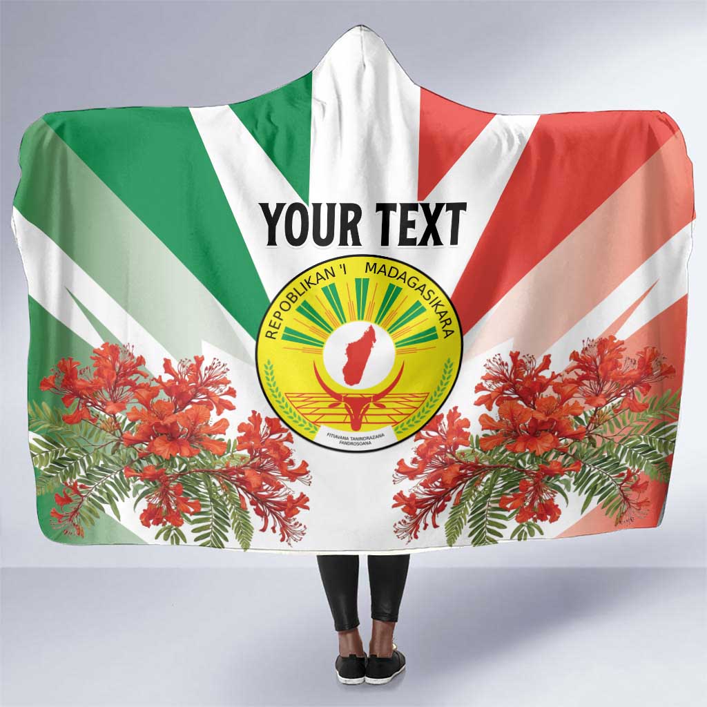Personalized Madagasikara Hooded Blanket Seal With Poinciana