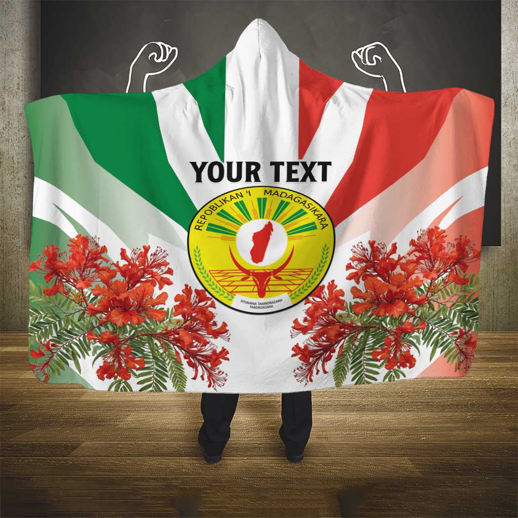 Personalized Madagasikara Hooded Blanket Seal With Poinciana