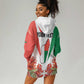 Personalized Madagasikara Hoodie Dress Seal With Poinciana