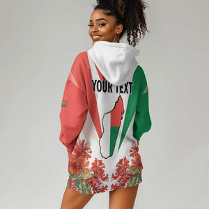Personalized Madagasikara Hoodie Dress Seal With Poinciana