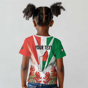 Personalized Madagasikara Kid T shirt Seal With Poinciana