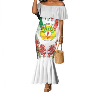 Personalized Madagasikara Mermaid Dress Seal With Poinciana