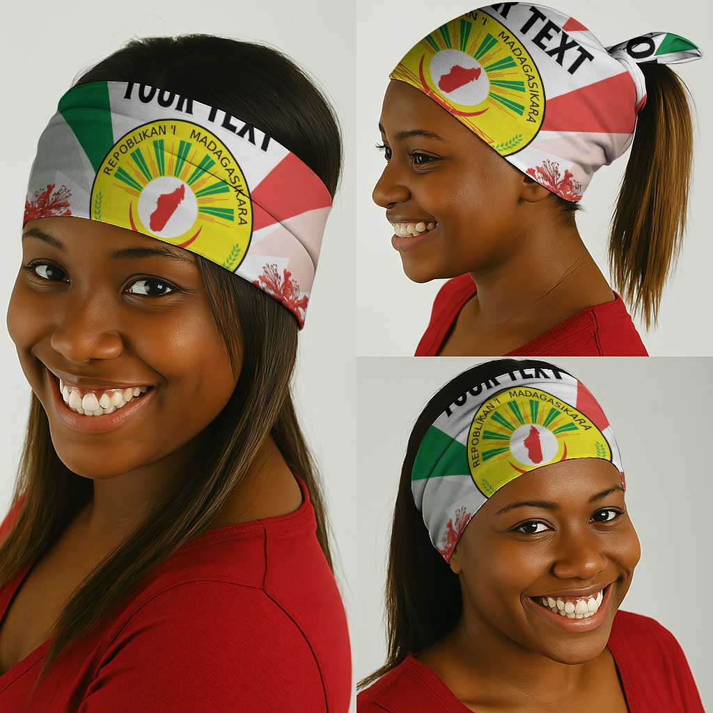 Personalized Madagasikara Neck Gaiter Seal Poinciana LT15