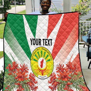 Personalized Madagasikara Quilt Seal With Poinciana