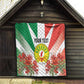 Personalized Madagasikara Quilt Seal With Poinciana