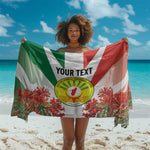 Personalized Madagasikara Sarong Seal With Poinciana