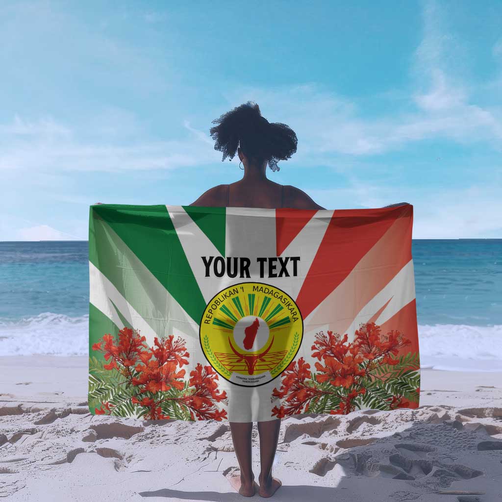 Personalized Madagasikara Sarong Seal With Poinciana