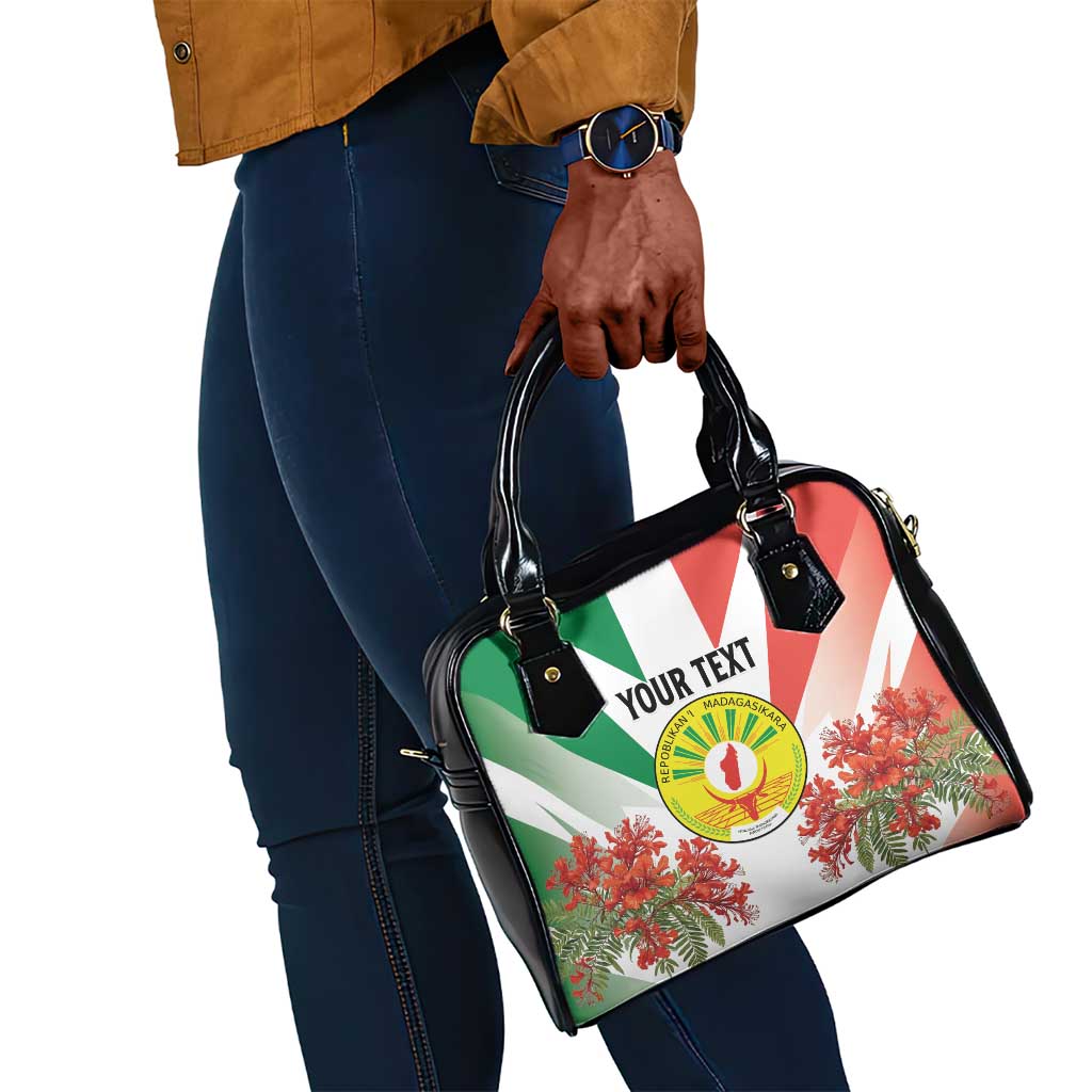 Personalized Madagasikara Shoulder Handbag Seal With Poinciana